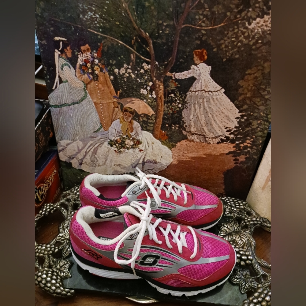 Women Skechers Resistance Runner Shoes 👟👟size 8 Women,SRR Pro Speed.🛍 👙🩱